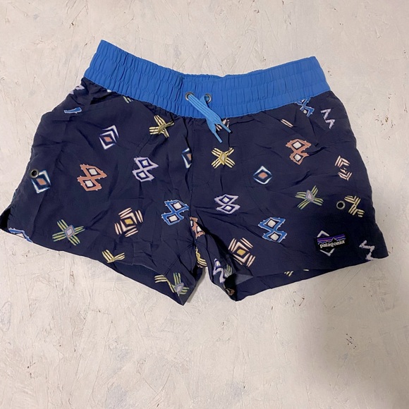 Patagonia Kids Water Shorts, Sz Large, Pockets, Unlined, Quick Dry, 100% Nylon - Picture 1 of 13